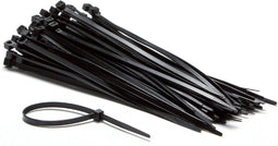 Inbindstrips IEZZY nylon 4.8x200mm D 49.5mm zwart