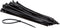 Inbindstrips IEZZY nylon 4.8x300mm D 81mm zwart