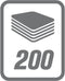 Inbindstrips voor GBC Velobind 45mm 4pins Zwart