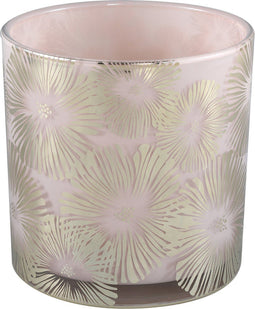 PTMD Bodey Brown Glass Stormlight Golden Flowers L