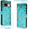 iMoshion Hoesje Geschikt voor Google Pixel 8 Pro Hoesje Met Pasjeshouder - iMoshion Design Softcase Bookcase - Meerkleurig / Blossom