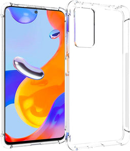 iMoshion Hoesje Geschikt voor Xiaomi Redmi Note 11 Pro Hoesje Siliconen - iMoshion Shockproof Case - Transparant