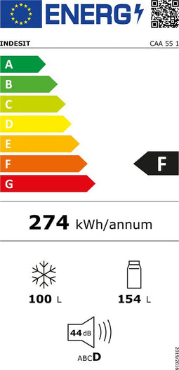 Indesit Koel/vriescombinatie CAA 55