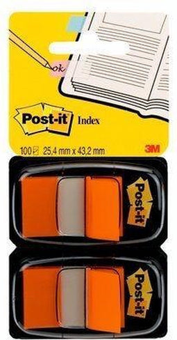 Indextabs 3m post-it 680 25.4x43.2mm duopack or