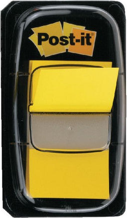 Indextabs 3M Post-it 680 25.4x43.2mm geel | 12 stuks