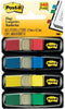 Indextabs 3M Post-it 6834 11 | 9x43 | 1mm assorti | 6 stuks