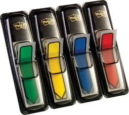 Indextabs 3M Post-it 684 11.9x43.1mm pijl assorti | 6 stuks