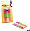 Indextabs 3M Post-it 686 25x38mm strong assorti | 6 stuks
