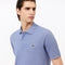 Lacoste Classic Fit L.12.12 Polo - Blauw - Katoen - Korte Mouw - maat 8