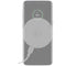 Induction charger for Qi-compatible cell phones, smartphones and end devices, white, charging curren