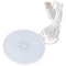Induction charger for Qi-compatible cell phones, smartphones and end devices, white, charging curren