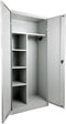 Industriële locker werkplaatskast of garderobekast 195x92x50cm Antraciet