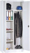 Industriële locker werkplaatskast of garderobekast 195x92x50cm Aluminium