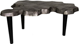 Industriële salontafel aluminium - Fingerprint groot