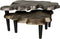 Industriële salontafel aluminium - Fingerprint groot