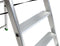 Industriële trapladder Quadra 5 treden
