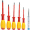 Hazet Schroevendraaierset VDE 6-delig Plat, Kruiskop Phillips