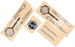 Non-branded Fietsstickers Transfer Saphir 4-delig