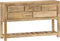 vidaXL - Dressoir - 120x30x75 - cm - massief - mangohout