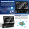 Inefala - 1 DIN Autoradio met 7 Inch Opvouwbaar Touchscreen & CarPlay/Android Auto