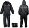 Infinity Goods Regenpak - Dames & Heren - Maat XXL - Waterdicht & Ademend - Reflecterend - Zwart