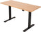 Infinity Goods Zit Sta Bureau - Elektrisch Verstelbaar In Hoogte - 140 x 60 CM - Bruin