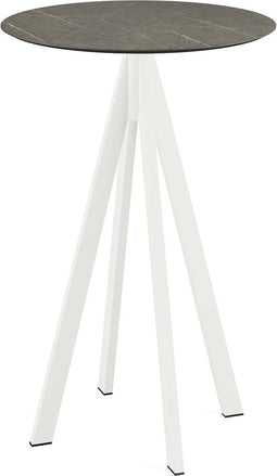 Infinity Statafel Wit Frame + Midnight Marble HPL 70 cm - Essentials 120051670