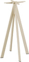 Infinity Statafel Zand Frame + Midnight Marble HPL 70 cm - Essentials 120061670