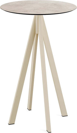Infinity Statafel Zand Frame + Moonstone HPL 70 cm - Essentials 120061370
