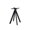Infinity Terrastafel Zwart Frame + Midnight Marble HPL 70 cm - Essentials 120011670