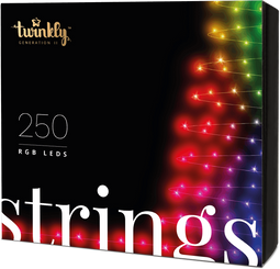 Twinkly - Strings - Lichtsnoer 20m 250 LED RGB Dimbaar - Multicolor