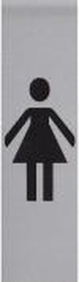 Infobord pictogram dame 165x44mm