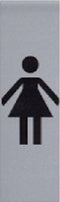 Infobord pictogram dame 165x44mm