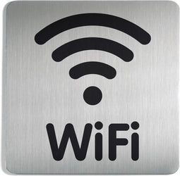 Infobord pictogram Durable 4786 vierkant wifi 150mm