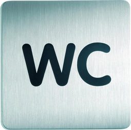 Infobord pictogram Durable 4957 vierkant wc 150mm