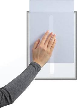 Infohoes Durable 501457 statisch A4 antraciet | 5 stuks