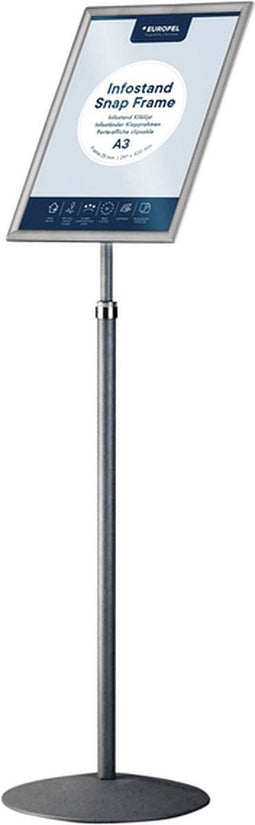 Infostandaard OPUS 2 telescopisch incl. A3 kliklijst