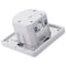 Infrared motion detector flush-mounted (indoor) Reacts to movement and acoustics