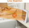 Infrarood staande warmtestraler, warmtestraler, halogeenverwarming, infraroodverwarming, 2 warmtestanden met oververhitting, kantelbescherming, torenruimteverwarming voor gebruik op kantoor, woonkamer, slaapkamer
