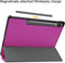 3-Vouw sleepcover hoes - Geschikt voor Samsung Galaxy Tab S7 Plus / Tab S8 Plus - Paars