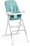 INGENUITY Compacte kinderstoel - Met veiligheidsplaat, plat opvouwbaar, Sun Valley collectie - Blauw