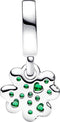 Pandora Moments Dames Bedel Zilver - GroenZilverkleurig