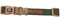 Dog collar Nayeco 48-66 x 2,5 cm Beige Green