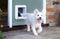 Sureflap Microchip Huisdierluik Connect - Kattenluik - Wit