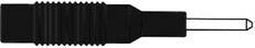INJECTION-MOULDED ADAPTER PLUG 2mm TO 4mm / BLACK (MZS 2) (HM12T00)
