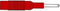 Injection-Moulded Adapter Plug 2Mm To 4Mm / Red (Mzs 2)