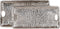 Richmond Dienblad Demian zilver set van 2 (Silver)