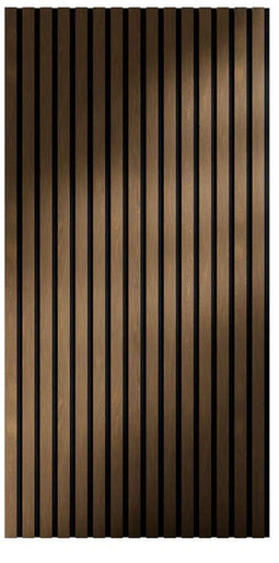Akoestische Wandpanelen - Set van 4 - Geluidsabsorberend MDF & PET Schuim - Natuurlijk Eiken - 120 x 60 x 1,8 cm (set van 4)