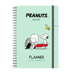 Peanuts/Snoopy Week planner Agenda 2025 18-maands wire-o