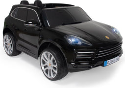 Injusa Porsche Cayenne S Elektrische Kinderauto 12v Zwart